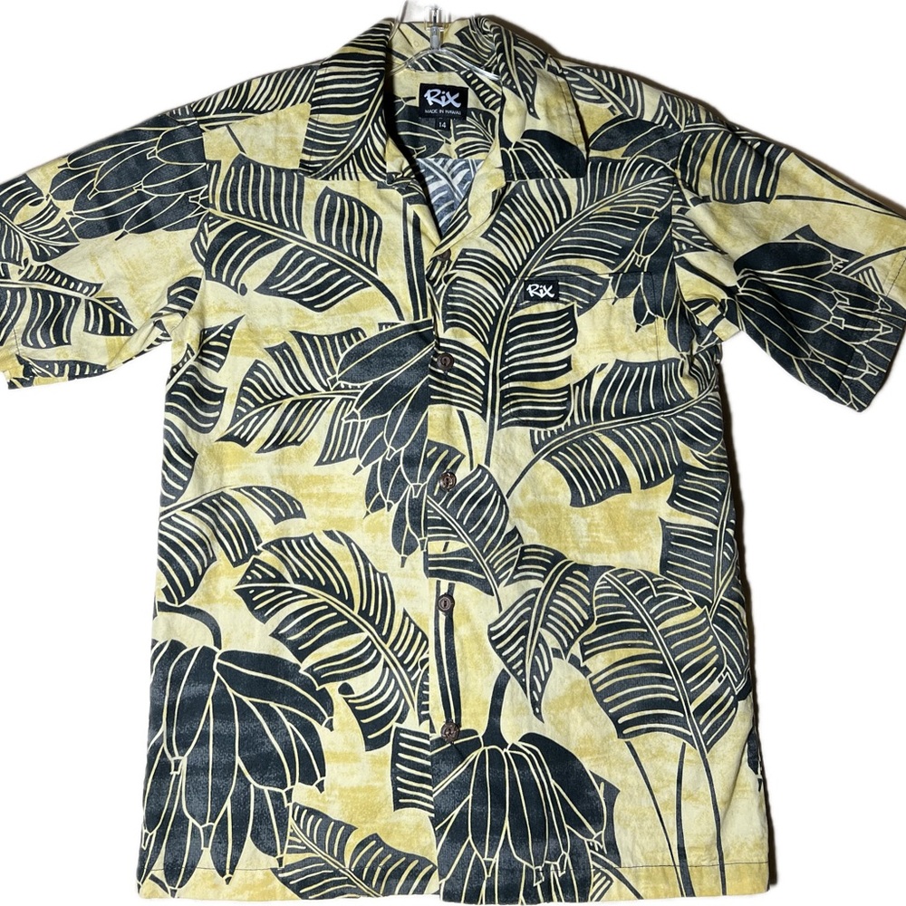 RIX Banana Leaf Aloha Shirt